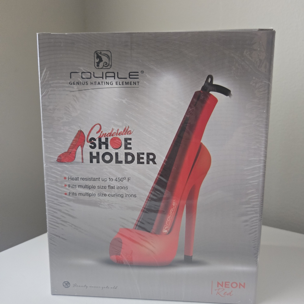 Royale Red Shoe Hot Tool Holder BNIB ($80 Retail)